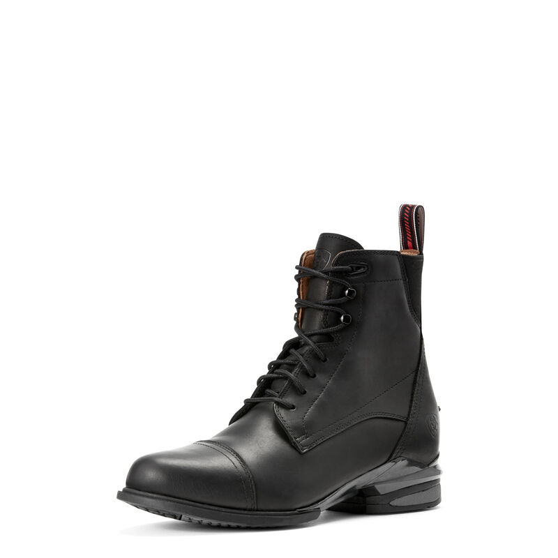 Ariat Performer Nitro Paddock - Naisten Mustat Ratsastussaappaat ( PWFZNM-405 )